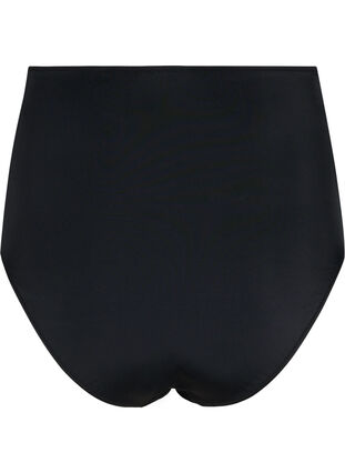 Bikini bottoms with high waist, Black, Packshot image number 1