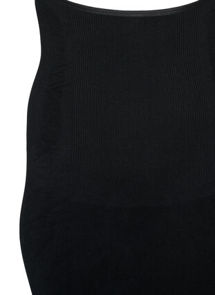 Torsette shapewear with thin straps, Black, Packshot image number 2