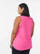 Sports top with V-neck, Pink, Model image number 2