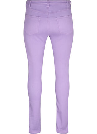 High waisted Amy jeans with super slim fit, Chalk Violet, Packshot image number 1