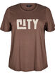 FLASH - T-shirt with motif, Brown, Packshot image number 0