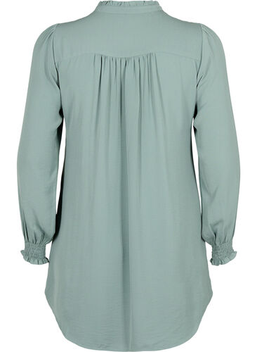 Tunic with smock, Chinois Green, Packshot image number 1