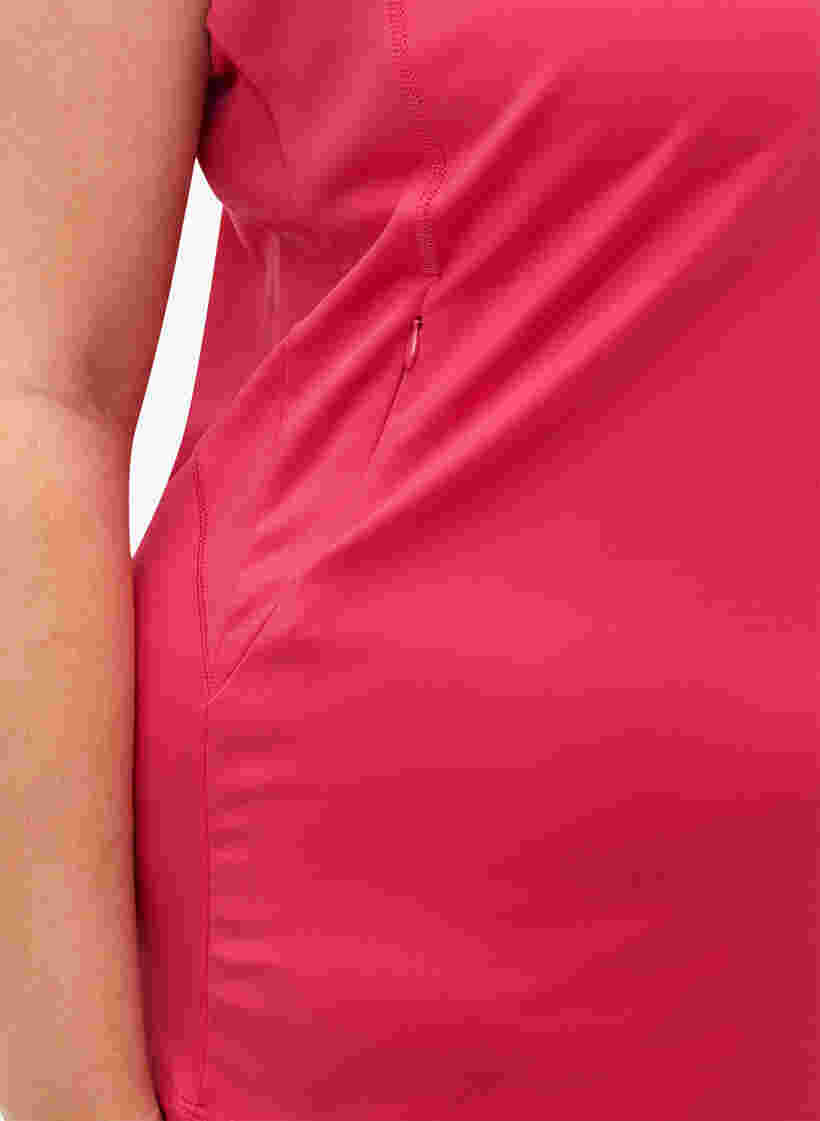 Sports top with racer back and mesh, Jazzy, Model image number 1
