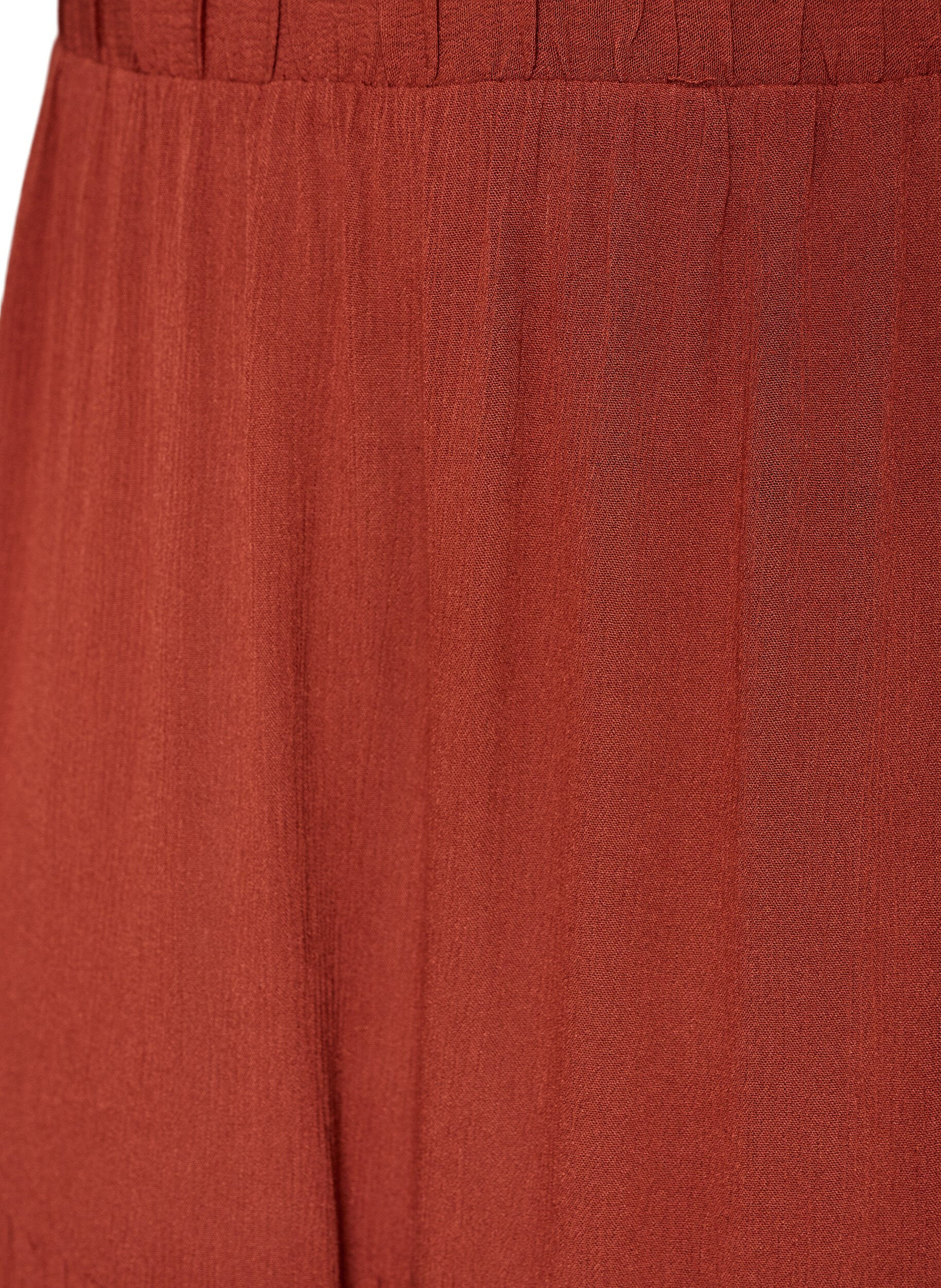 ZizzifashionLong skirt with elasticated waist, Red, Packshot image number 2