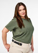Braided elastic belt, Black, Model image number 0