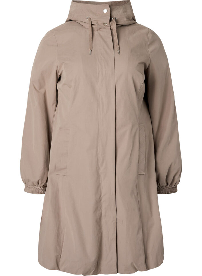 Jacket with hood, Moon Rock, Packshot image number 0