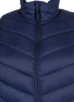 Short vest with zip and pockets, Navy Blazer, Packshot image number 2