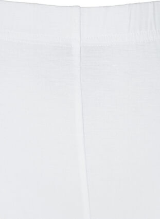 3/4 length basic leggings, Bright White, Packshot image number 2