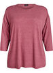 FLASH – Jersey blouse with 3/4 sleeves, Red, Packshot image number 0