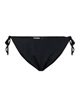 Bikini bottoms with tie strings, Black, Packshot image number 0