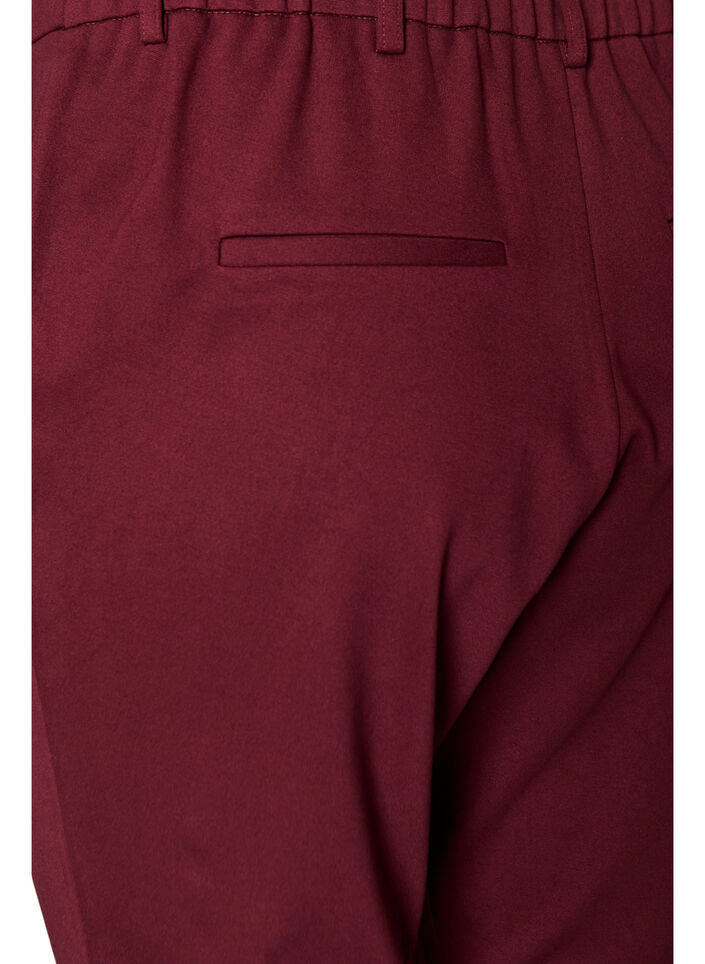 Cropped Maddison trousers, Red, Packshot image number 3