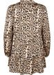 Tunic with leopard print and long sleeves, Leo AOP, Packshot image number 1
