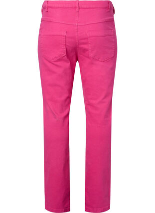 Emily jeans with normal waist and slim fit, Shock. Pink, Packshot image number 1