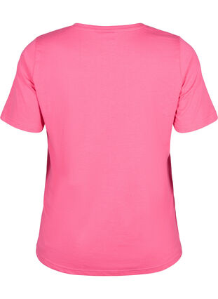 FLASH - T-shirt with round neck, Hot Pink, Packshot image number 1