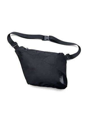 Reflective bum bag, Black, Packshot image number 0
