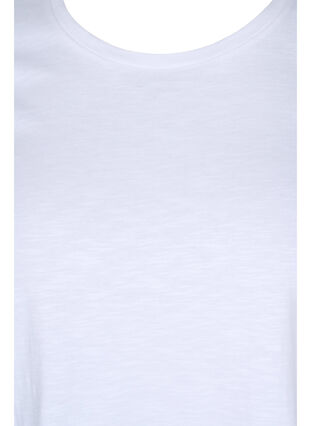 2-pack Short-sleeved T-shirt in Cotton, Bright White/Blush, Packshot image number 2
