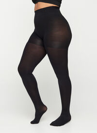 Tights in 100 denier with push-up effect, Black, Model