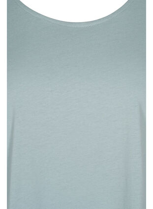 Cotton mix t-shirt, Silver Blue, Packshot image number 2