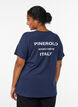 T-shirt with motif, Blue, Model image number 2