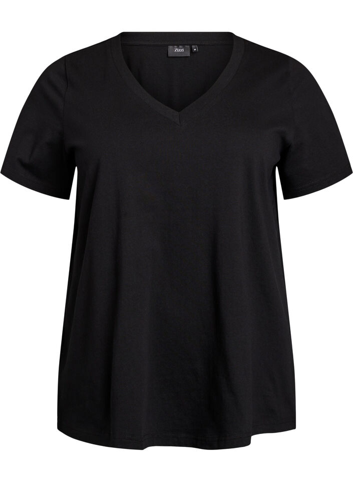 V-neck Basic T-shirt main image 1