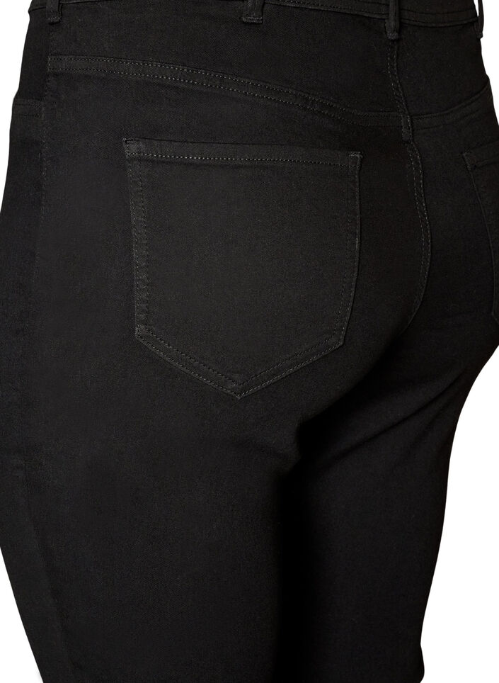 Amy super slim fit jeans with a high waist, Black, Packshot image number 3