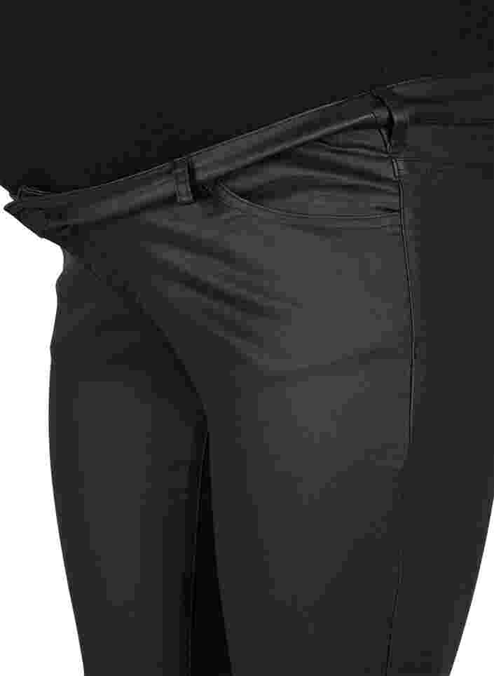 	 Coated Pregnancy Pants, Black, Packshot image number 2