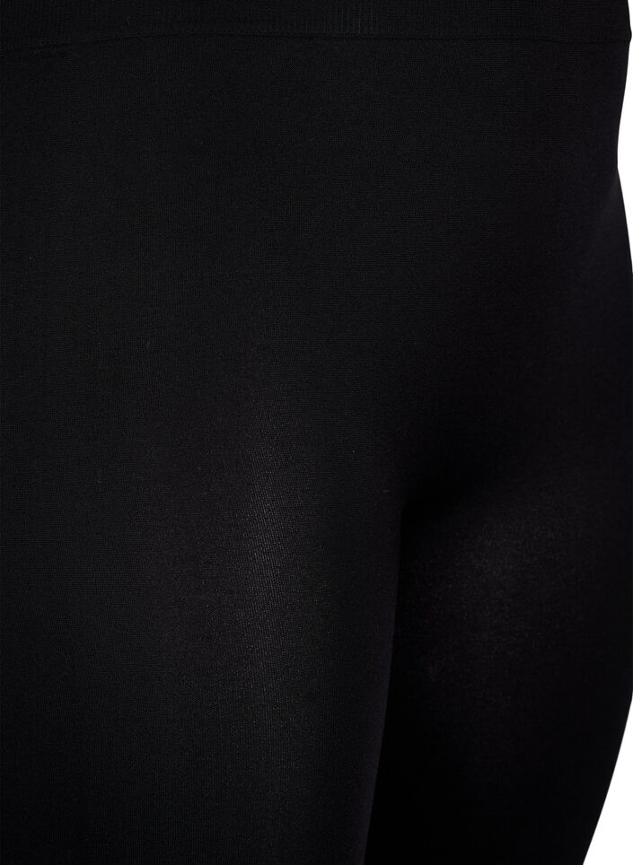 2-pack seamless basic shorts, Black, Packshot image number 2