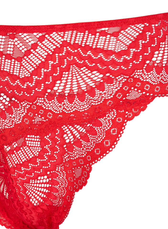 Lace g-string with regular waist, Salsa, Packshot image number 2