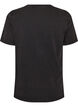 Organic cotton t-shirt with print, Dark Grey, Packshot image number 1