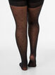 Push-up tights 50 denier with heart pattern, Black, Packshot image number 2