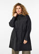 Lightweight parka with a hood, Black, Model image number 0