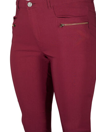 Close-fitting trousers with zipper details, Port Royal, Packshot image number 2