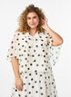 Layered top with polka dot pattern, Vanilla, Model image number 0