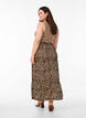Long skirt with elasticated waist, Brown, Model image number 1