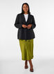 Satin midi skirt, Green, Model image number 0