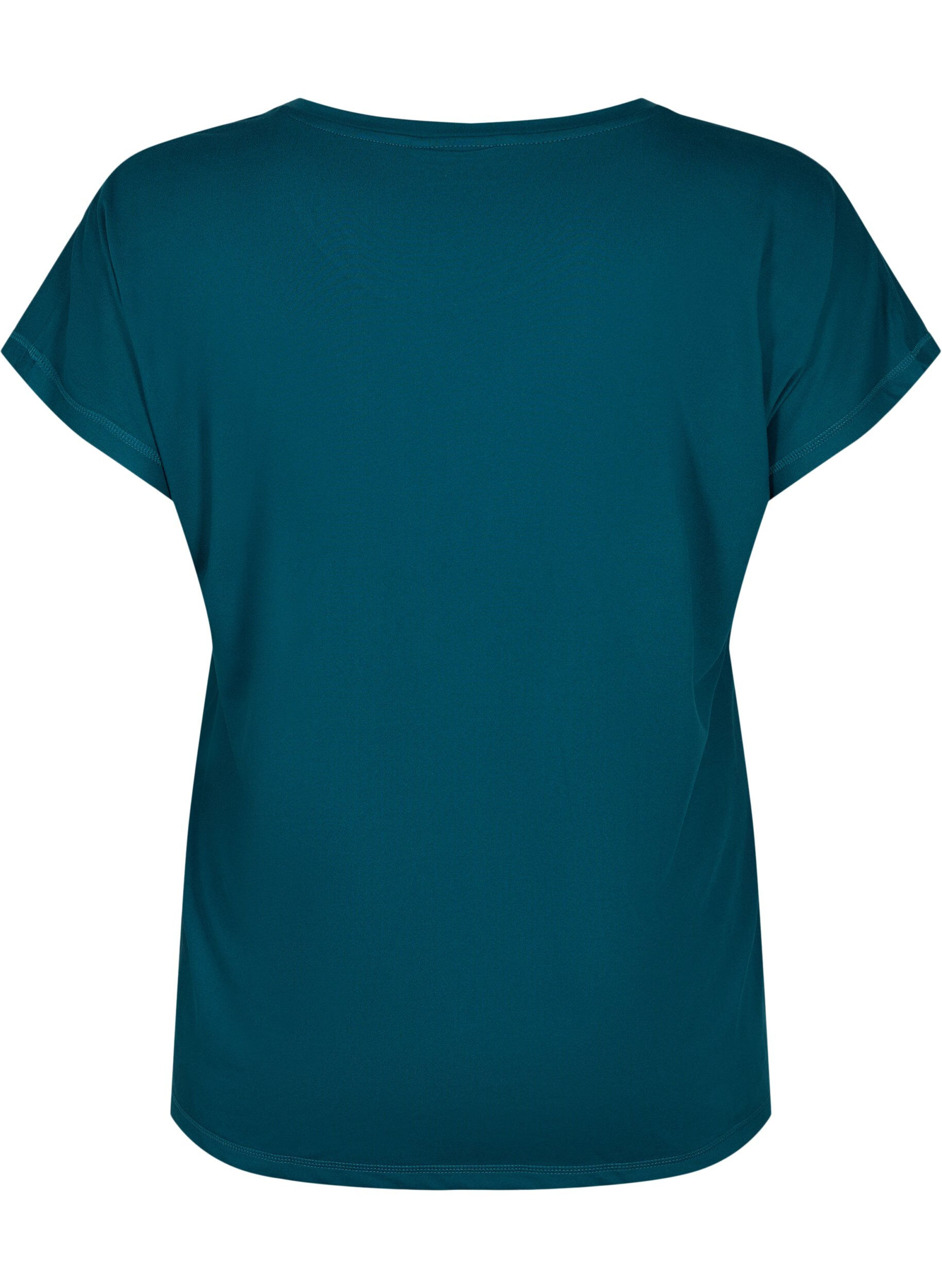 Zizzifashion Short-sleeved training t-shirt, Green, Packshot image number 1