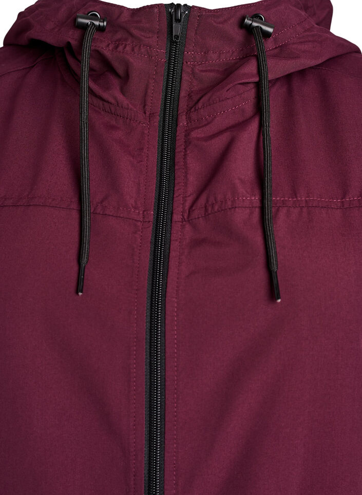FLASH - Lightweight parka with a hood, Red, Packshot image number 2