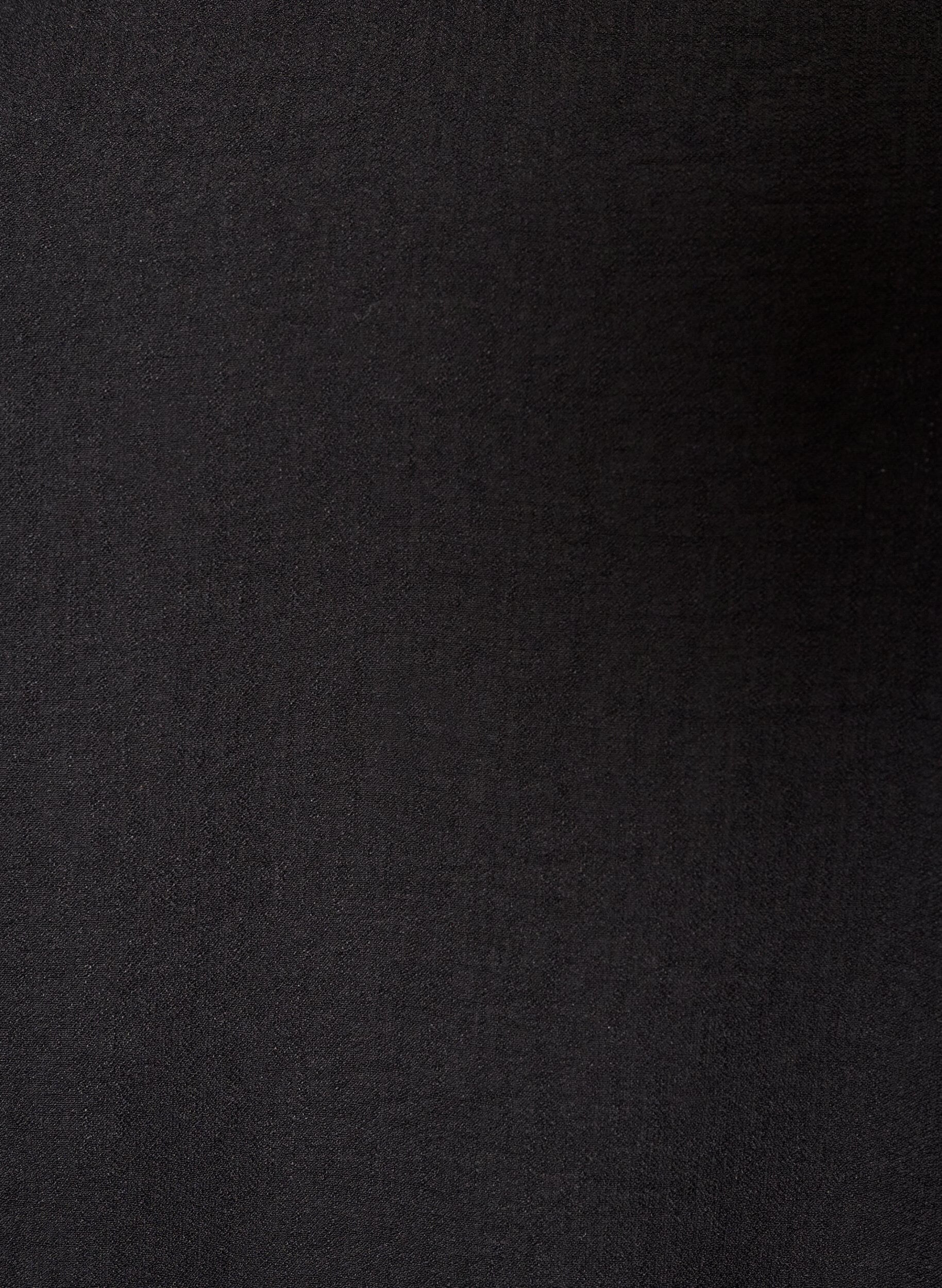 ZizzifashionViscose blouse with V-neck and balloon silhouette, Black, Packshot image number 2