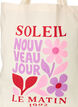 Tote bag with print, Red, Packshot image number 2