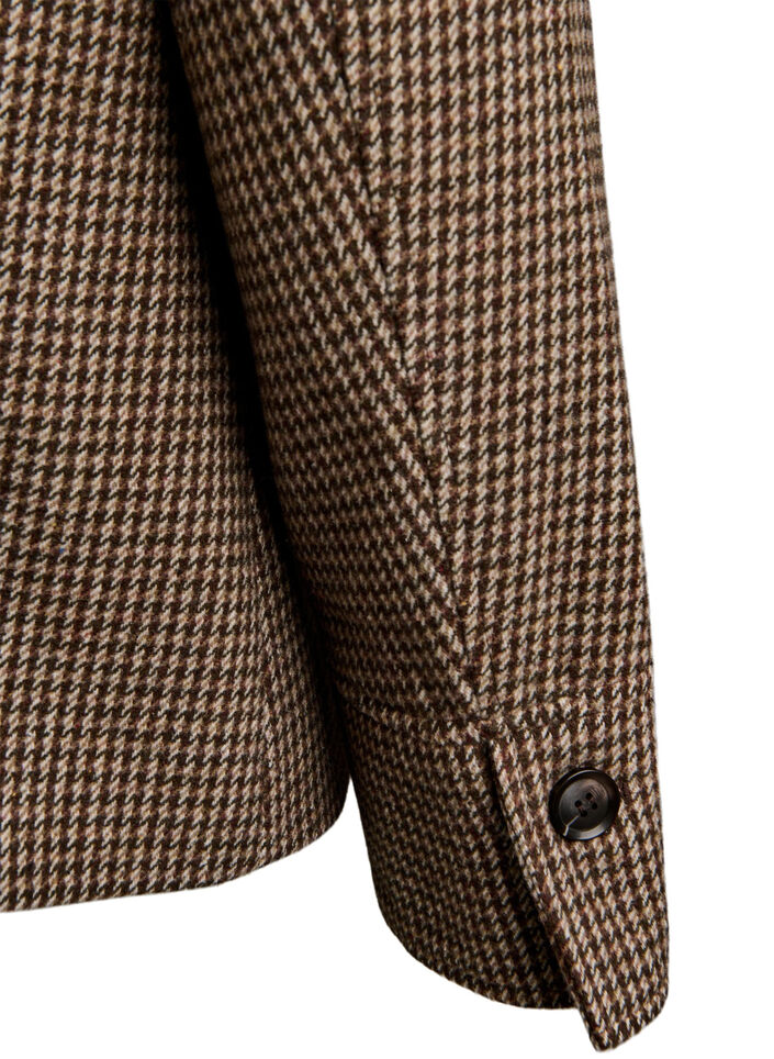 Short double-breasted blazer, Brown, Packshot image number 4