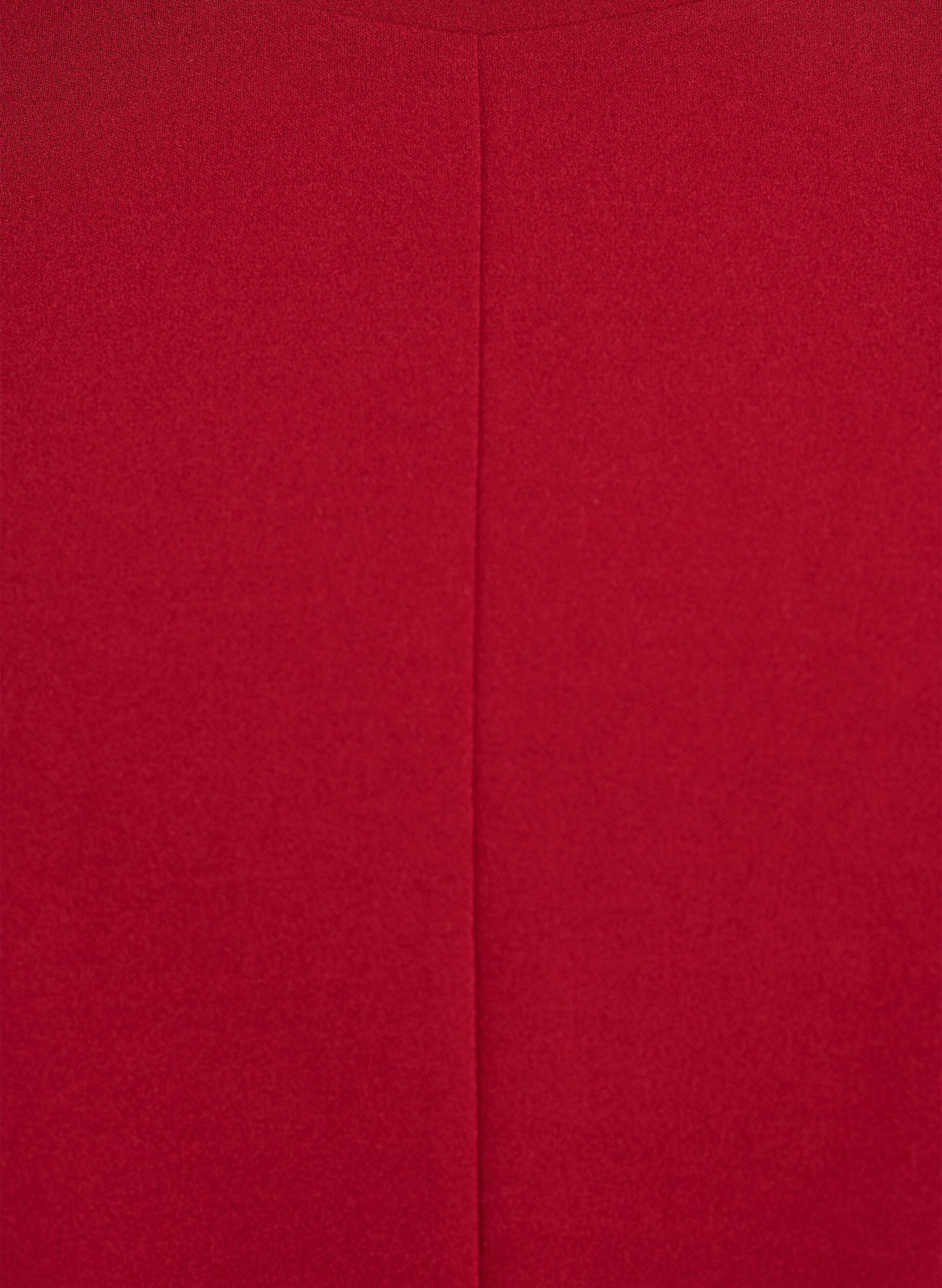 Zizzifashion Short-sleeved blouse with shaping darts, Red, Packshot image number 2