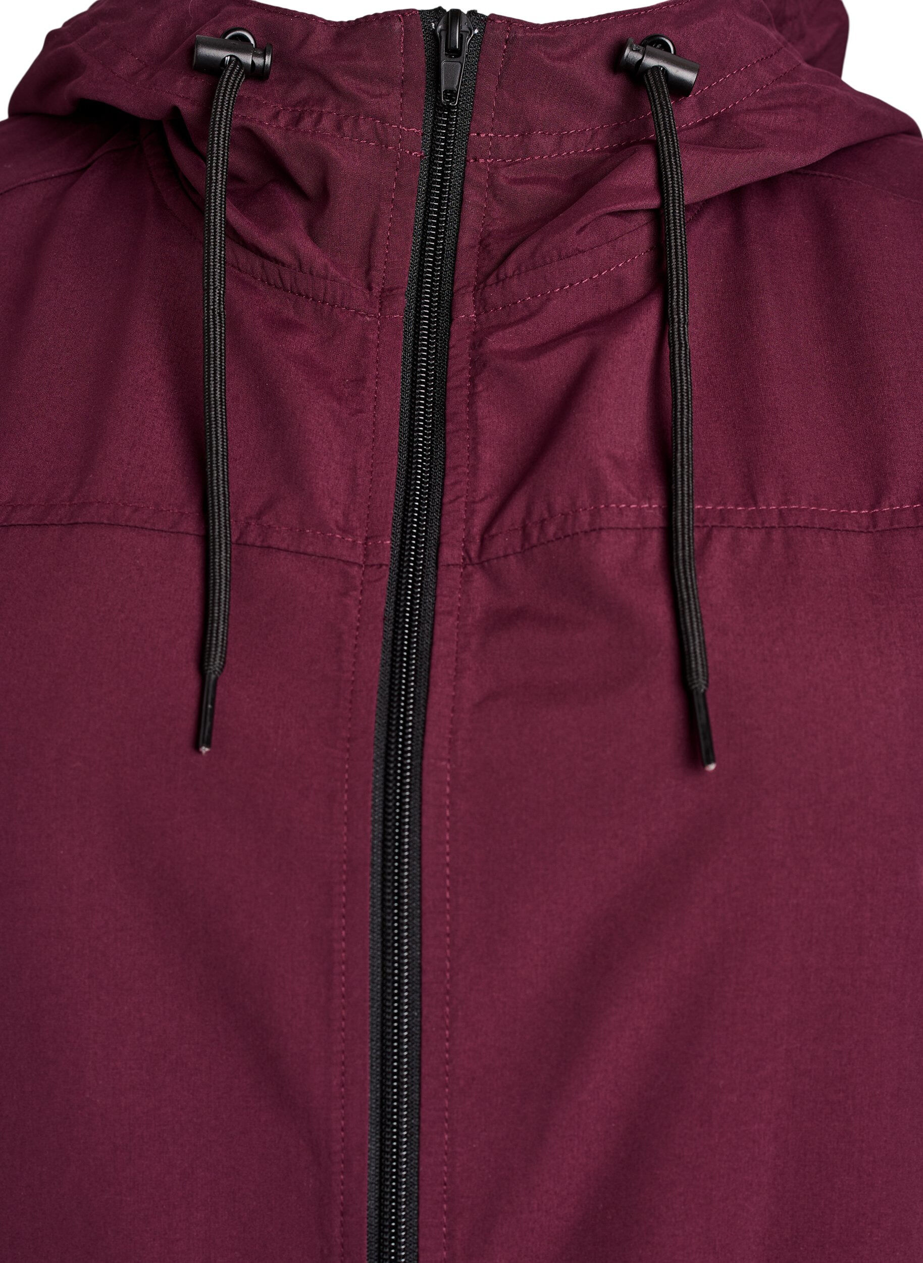 Zizzifashion FLASH - Lightweight parka with a hood, Red, Packshot image number 2