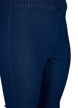 FLASH - Close-fitting jeggings with high waist, Blue denim, Packshot image number 2