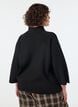 Knitted blouse in a viscose blend with a turtleneck, Black, Model image number 2