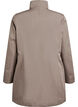 Jacket with pockets and high collar, Brown, Packshot image number 1
