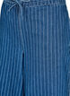 Wide-leg denim jeans with stripes, Blue, Packshot image number 2