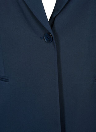 FLASH - Simple blazer with button, Navy Blazer, Packshot image number 2