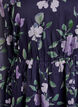 Chiffon party dress with long sleeves, Blue, Packshot image number 2
