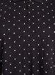 Dotted polo shirt with short sleeves, Black, Packshot image number 2