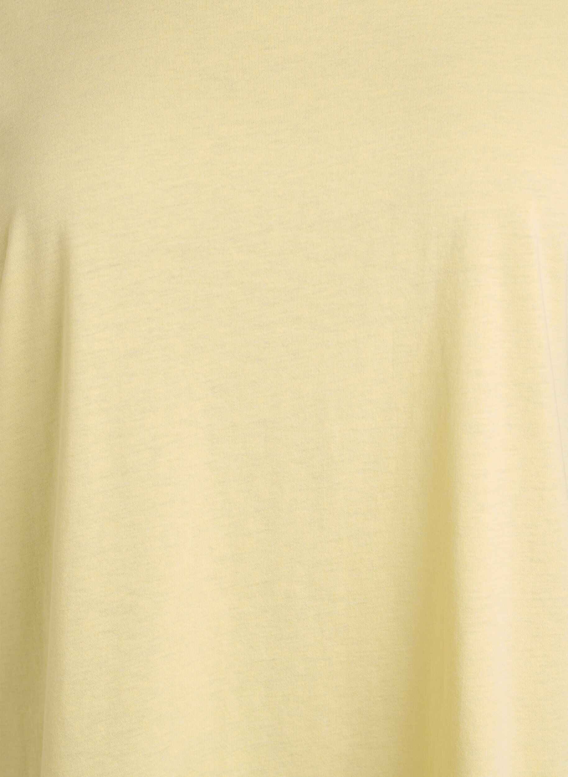 ZizzifashionShort-sleeved cotton blend t-shirt, Yellow, Packshot image number 2